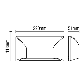 Poole LED Downlight Black - Image 4
