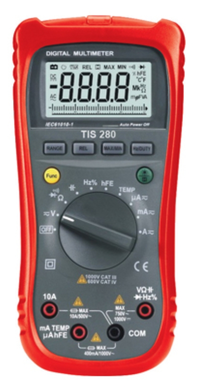 TIS TIS280 Auto-ranging Multimeter
