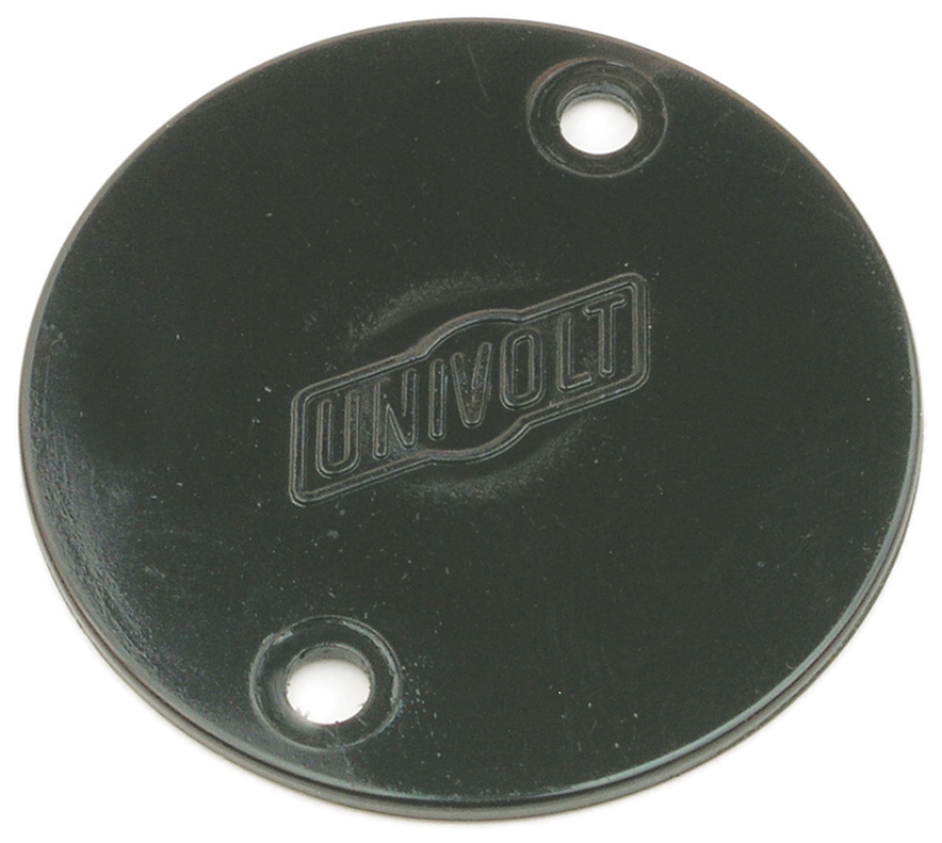 U/Volt CBL16-25BK Circular Box Lid Black