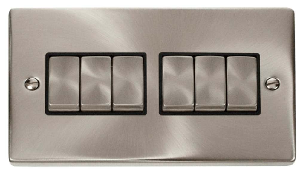 Click VPSC416BK Plateswitch 6G 2W 10A SC