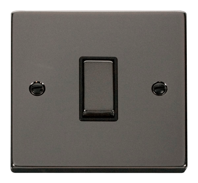 Click VPBN425BK Plateswitch 1G Int10A BN