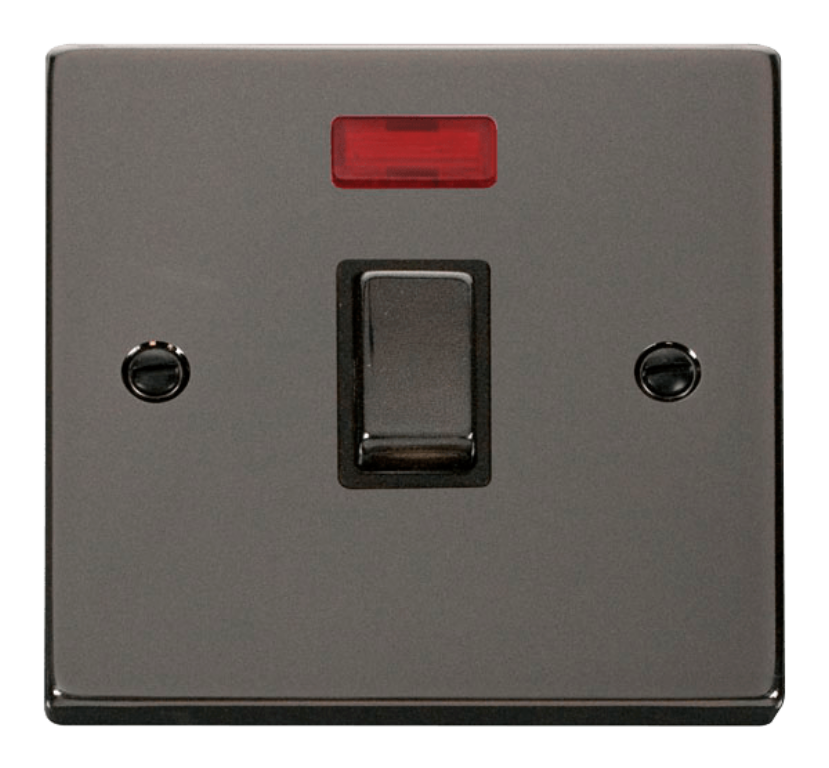 Click VPBN723BK Ingot Switch+Neon DP 20A