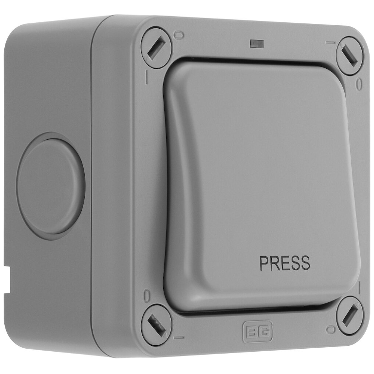 BG WP14 IP66 Switch Retractive PRESS 20A