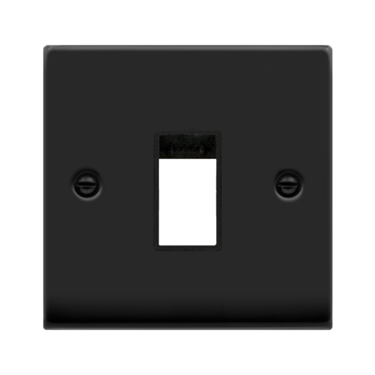 Click VPMB401BK Frontplate 1G 1 Aperture