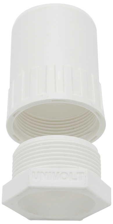 U/Volt AFT/MBS25WH Adaptor 25mm White