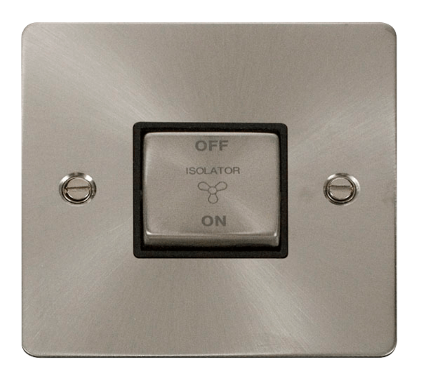 Click FPBS520BK Switch Fan Isol 10A BSS