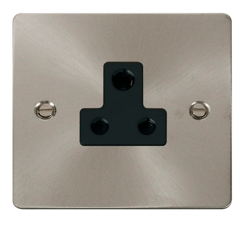 Click FPBS038BK Socket 1G Unswd 5A