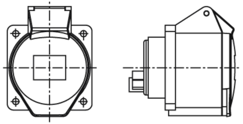 Walther 410306 Socket 16A 220/250V