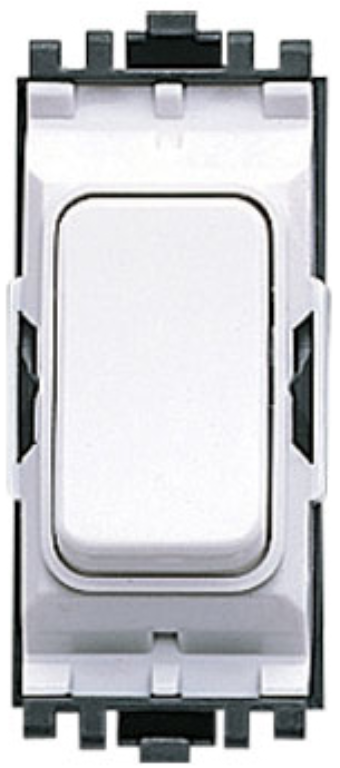 MK K4892WHI Grid Switch 2 Way SP 20A