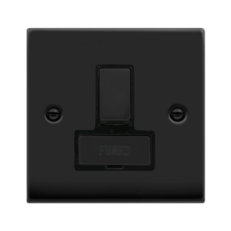 Click VPMB751BK Conn Unit Switched 13A