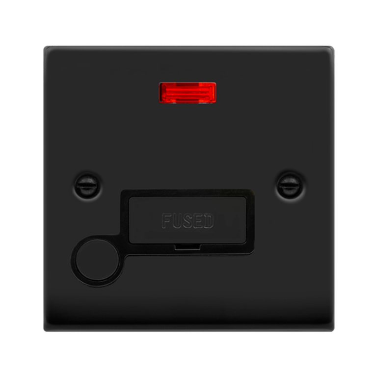 Click VPMB553BK Conn Unit+F/O Neon 13A