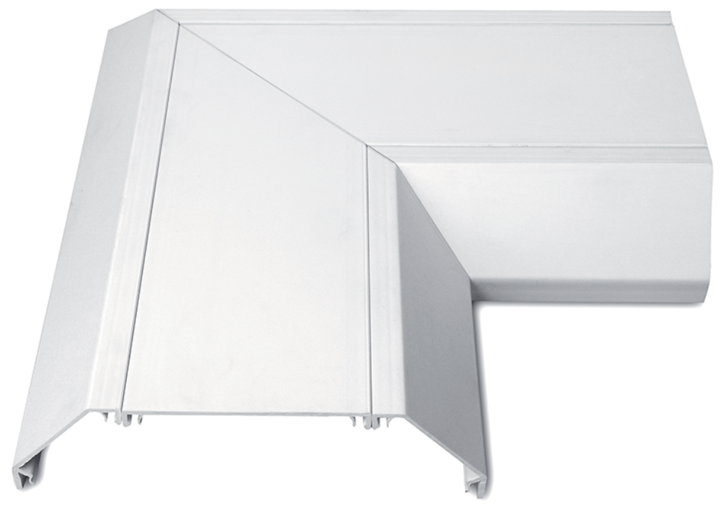 PVC Trunking Flat Angles – Dado Chamfered