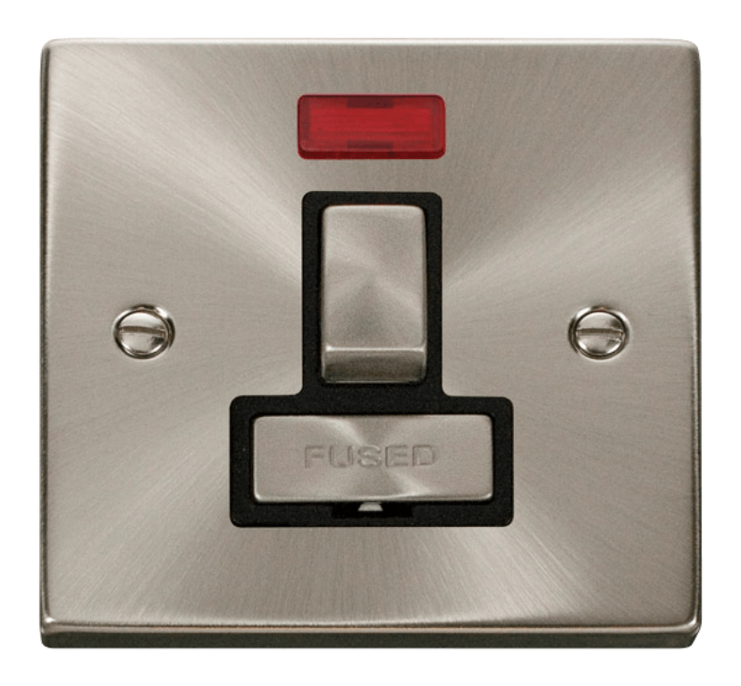 Click VPSC752BK Conn Unit Swd+Neon 13A