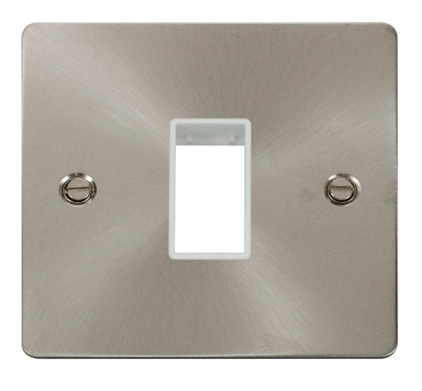 Click FPBS401WH Frontplate 1G 1Aperture