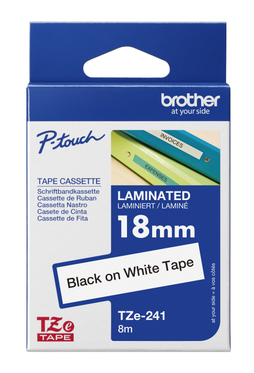 Brother TZE241 Labelling Tape 18mmx8m