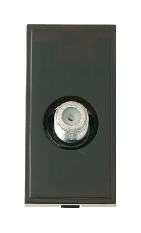 Click MM405BK Socket Sat Female Blk