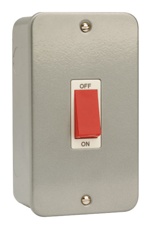 Click CL202 Cooker Switch 2G 45A Mc