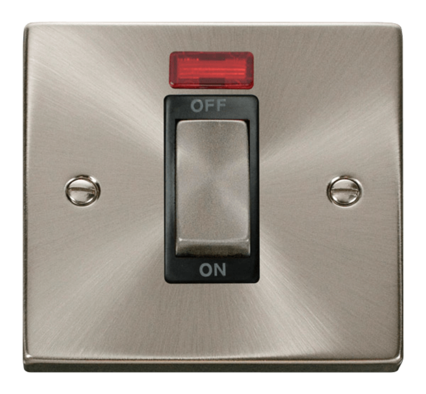 Click VPSC501BK Switch 1 Gang DP 45A