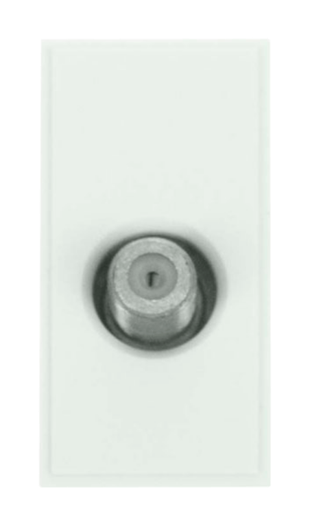 Click MM405WH Socket Sat Female Whi