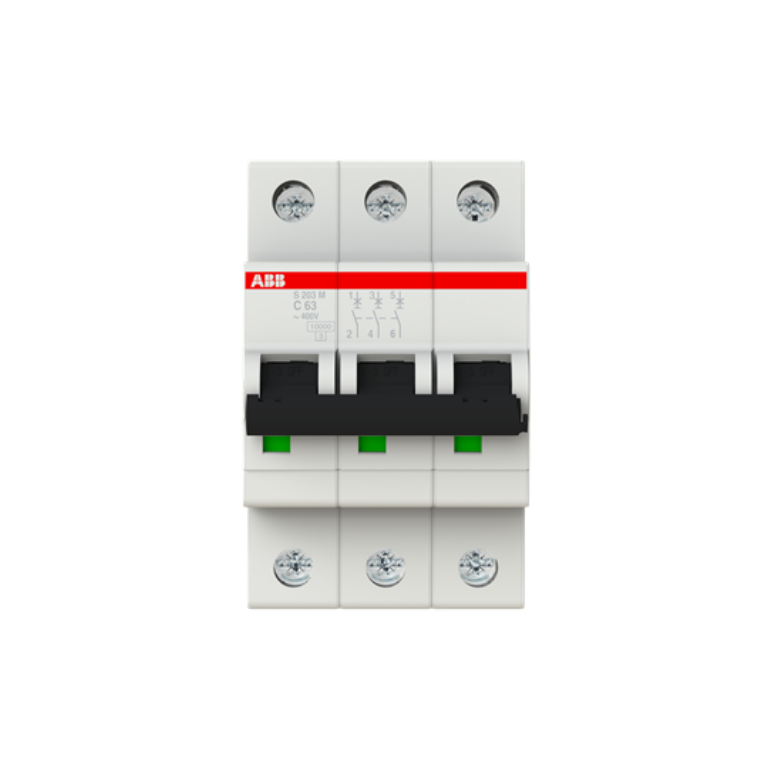ABB 2CDS273001R0634 S203MC63 MCB TP 10kA