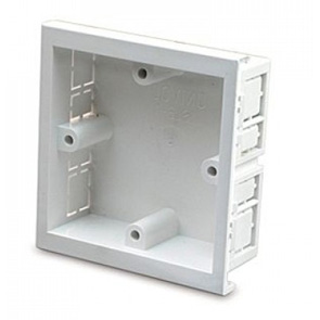 U/Volt SLB1 Outlet Box 1 Gang 28mm